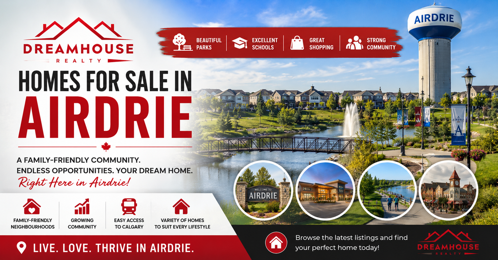 Airdries Homes for Sale