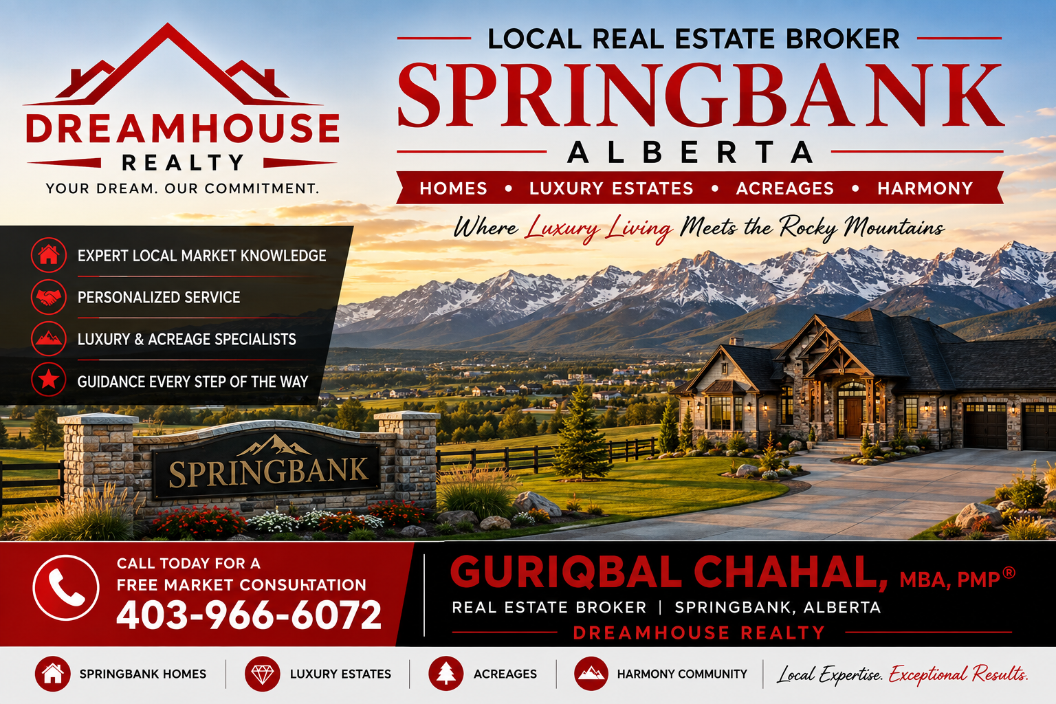 Local Springbank Real Estate Broker 1